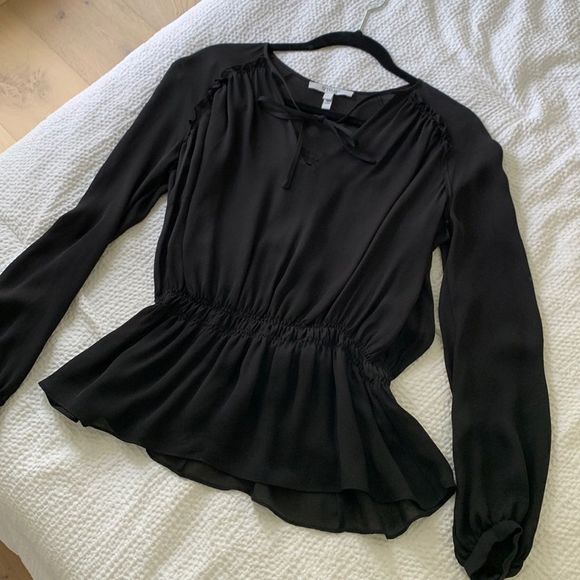 Derek Lam Black Blouse - Picture 1 of 11